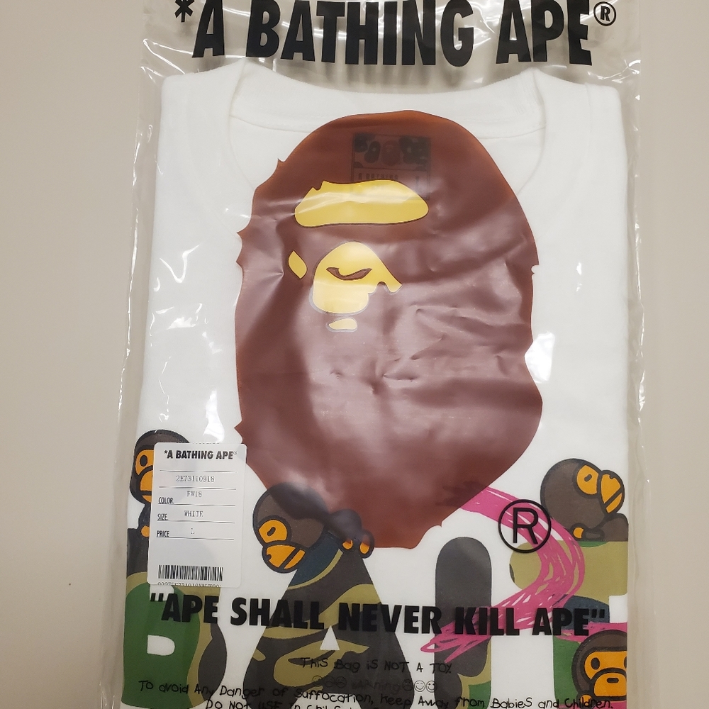 Bape Baby Milo x Funko tshirt